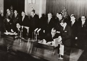 On 26 May 1972 the Traffic Treaty, the First State Treaty Between the German Democratic Republic and the Federal Republic of Germany, was Signed in the GDR Capital, Berlin
