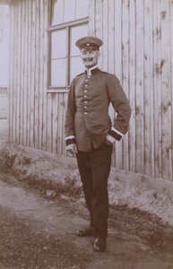 Portrait of a German soldier by Photographer German