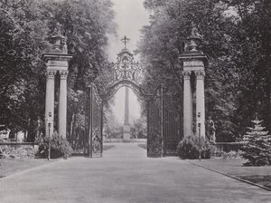 Potsdam, Entrance to the Park of Sanssouci by Photographer German