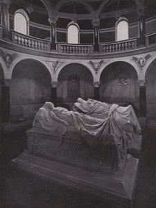 Potsdam, Church of Peace, Mausoleum with Sarcophagi of Emperor and Empress Frederick by Photographer German