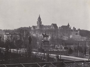 Potsdam, War School and Monument to Emperor Wilhelm the Great by Photographer German