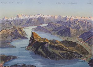 Burgenstock and Lake Lucerne