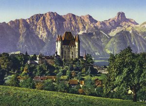 Thun, The Castle and Stockhorn Range