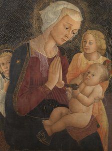 Virgin and Child with Two Angels