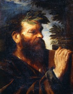 Head of a Sage by Pier Francesco Mola