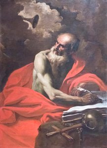 Saint Jerome by Pier Francesco Mola