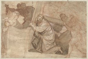 Christ Falls Under the Cross