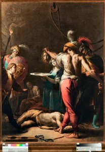 The Decollation of Saint John the Baptist by Pier Francesco Morazzone