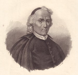 Portrait of Ludovico Antonio Muratori, copper engraving