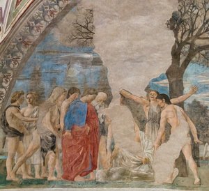 Death of Adam (detail) by Piero della Francesca