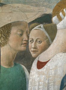 The Legend of the True Cross (detail) by Piero della Francesca