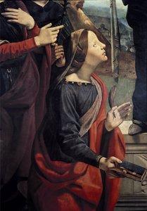 St. Catherine of Alexandria (detail)