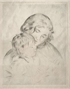 Mother and Child by Pierre-Auguste Renoir
