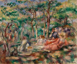 Picnic by Pierre-Auguste Renoir