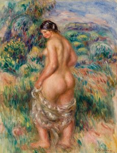 Standing Bather by Pierre-Auguste Renoir