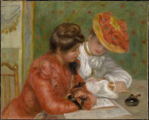 The Letter by Pierre-Auguste Renoir