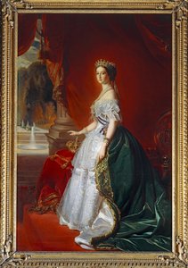 Portrait of Empress Eugenie by Pierre Désiré Guillemet