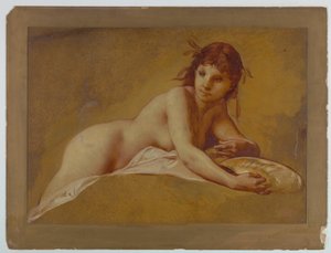 Drawing (France), Late 19th Century by Pierre-Victor Galland