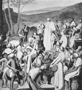 St Denis Preaching to the Gauls by Pierre Victor Galland