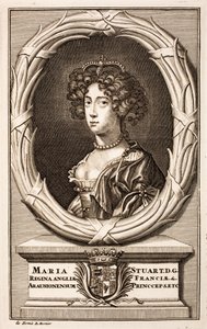 Queen Mary II (1662-1694) by Pierre  Mortier
