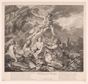 Birth of Bacchus by Pierre Alexandre Aveline