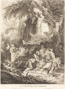 The Fountain of Love by Pierre Alexandre Aveline after François Boucher