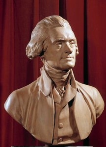 Bust of Thomas Jefferson by Pierre Alexandre Wille
