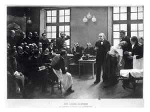 A Clinical Lesson with Doctor Charcot at the Salpetriere by Pierre Andre Brouillet