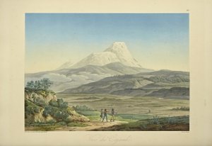 View of Cajambe, Engraved by Bouquet, Illustration from 
