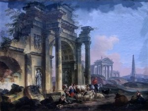 Arc de Triomphe by Pierre Antoine Demachy