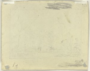 Sheet of Sketches by Pierre Antoine Mongin
