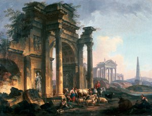 The Arc de Triomphe, c1740-1807