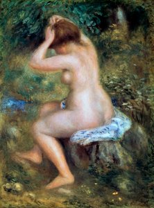 A Bather, 1885-1890
