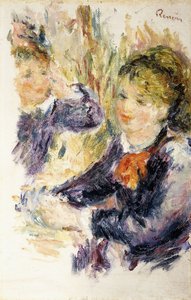 At the Milliner by Pierre Auguste Renoir