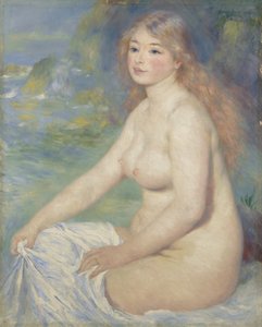 Blonde Bather by Pierre Auguste Renoir