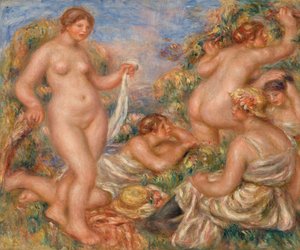 Composition, Five Bathers
