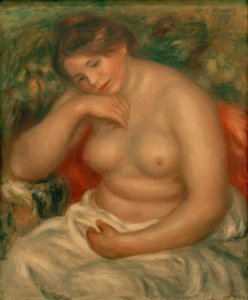 Sleeping Woman (Grand Nude) by Pierre Auguste Renoir