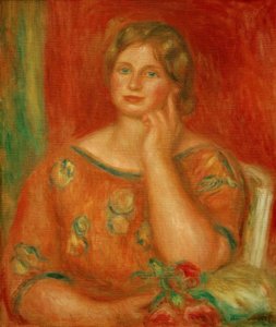 Gertrud Osthaus by Pierre Auguste Renoir