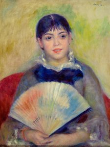 Girl with a Fan