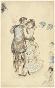 The Dance in the Country by Pierre Auguste Renoir