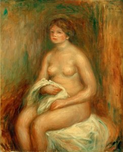 The Woman with Drapery