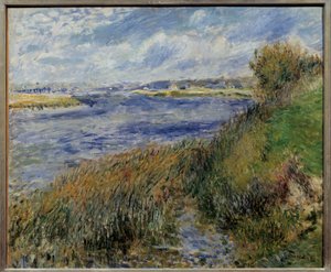 The Seine at Champrosay by Pierre Auguste Renoir