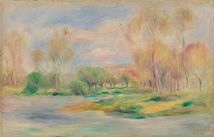 Landscape by Pierre Auguste Renoir