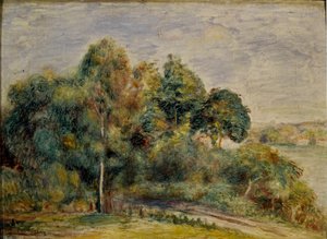 Landscape by Pierre Auguste Renoir