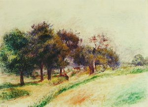 Landscape by Pierre Auguste Renoir