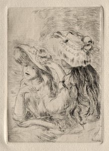 The Pinned Hat by Pierre Auguste Renoir