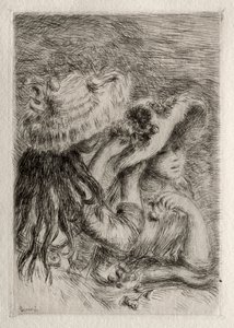 Le Chapeau épinglé, 1894 by Pierre Auguste Renoir