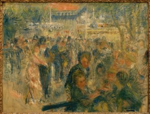 The Ball at the Moulin de la Galette by Pierre Auguste Renoir