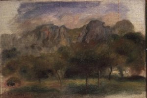 Les Alpilles by Pierre Auguste Renoir