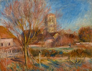 The Church at Essoyes by Pierre Auguste Renoir